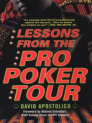 cover image of Lessons From the Pro Poker Tour